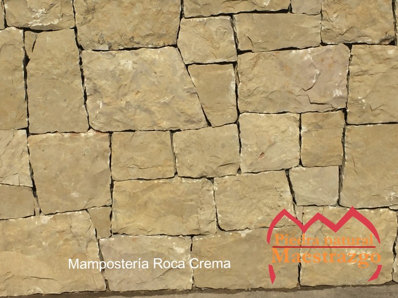 Mampostería Roca Crema